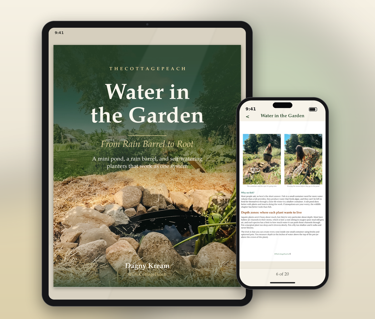 Water in the Garden: From Rain Barrel to Root Ebook