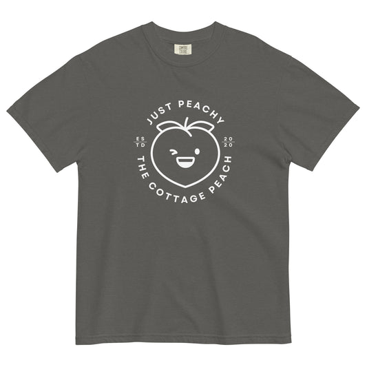 The Cottage Peach Unisex garment-dyed heavyweight t-shirt