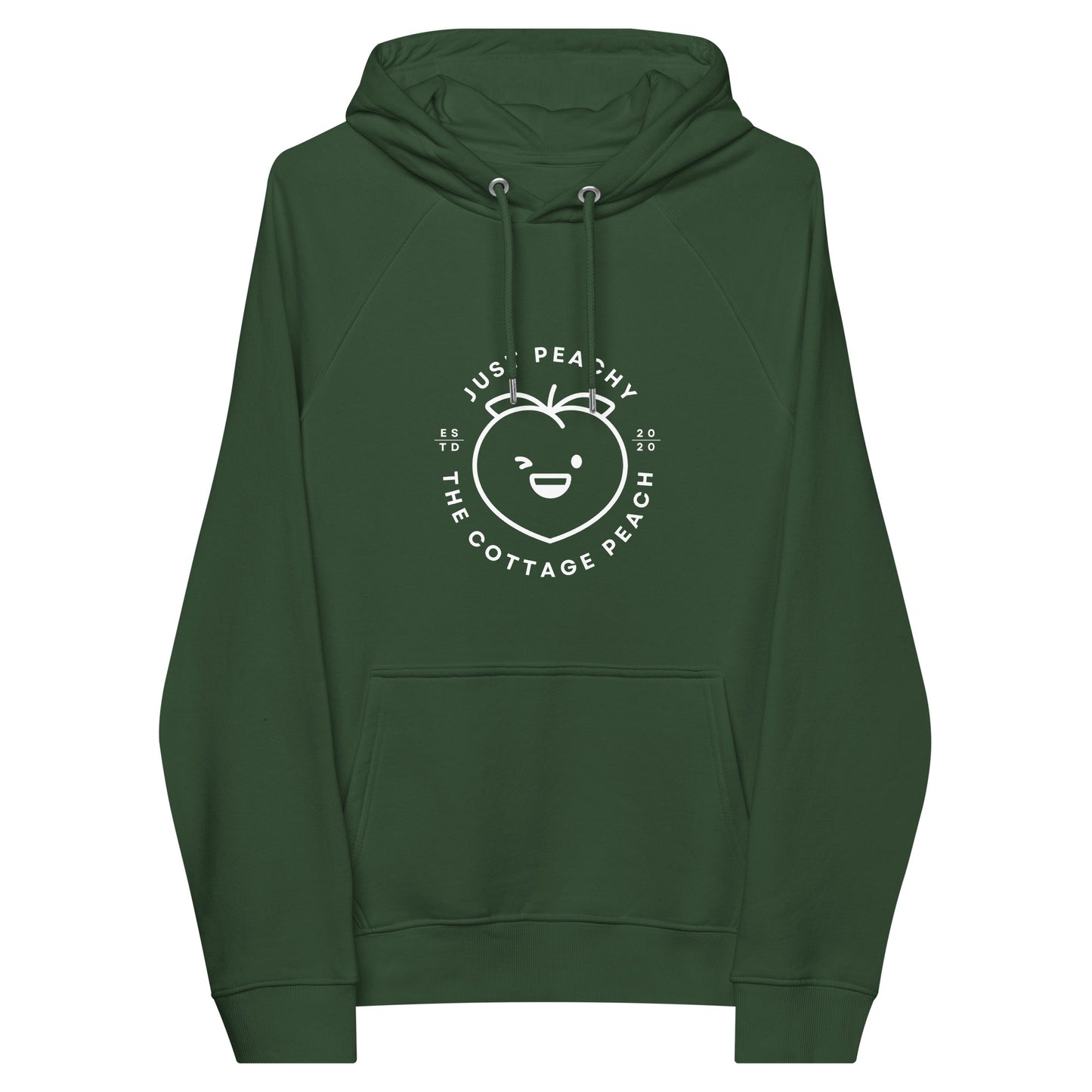 Unisex eco raglan hoodie