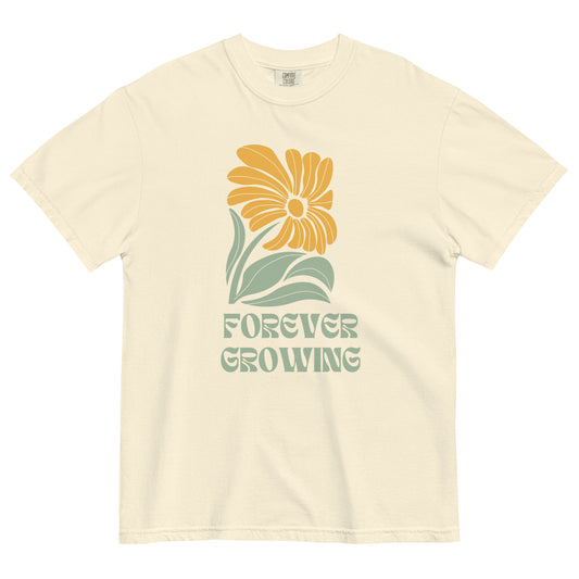 Forever Growing Unisex garment-dyed heavyweight t-shirt