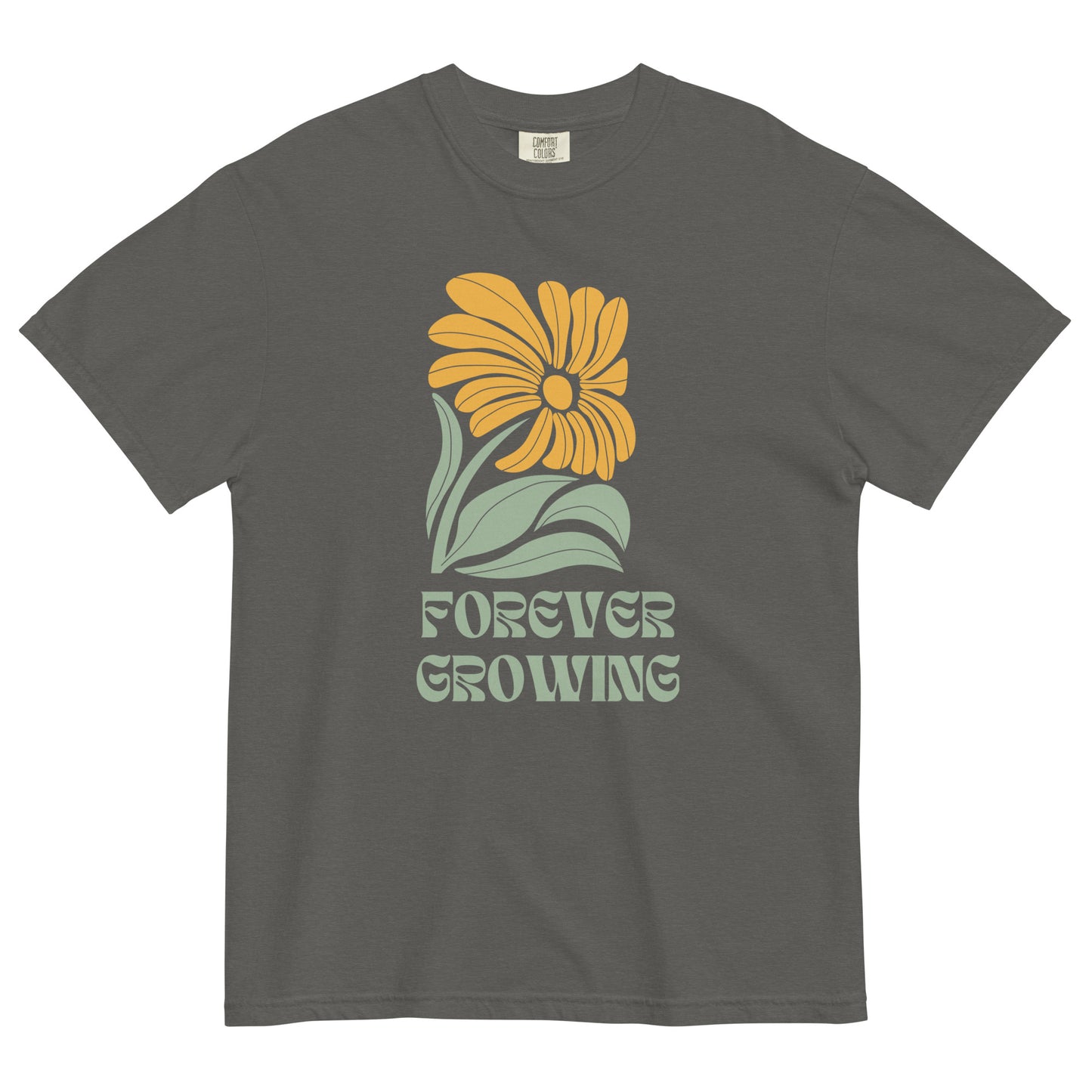 Forever Growing Unisex garment-dyed heavyweight t-shirt